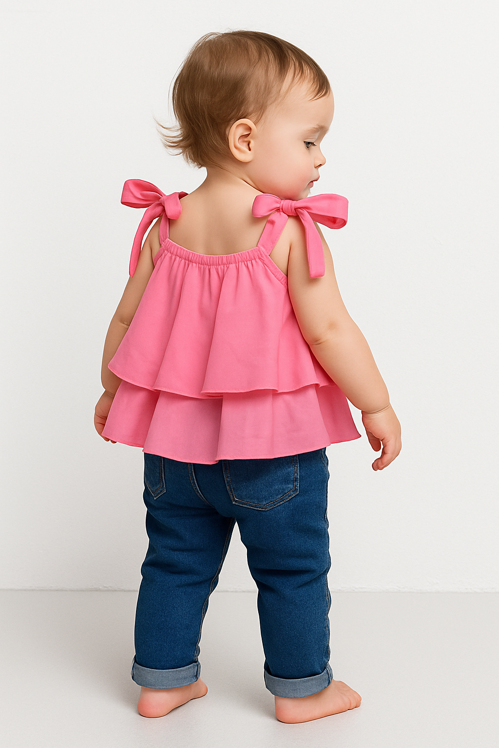 PINK TWINKLE GIRLS TOP