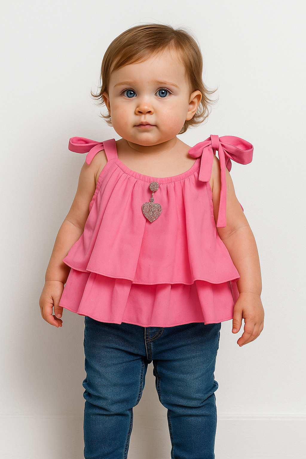 PINK TWINKLE GIRLS TOP