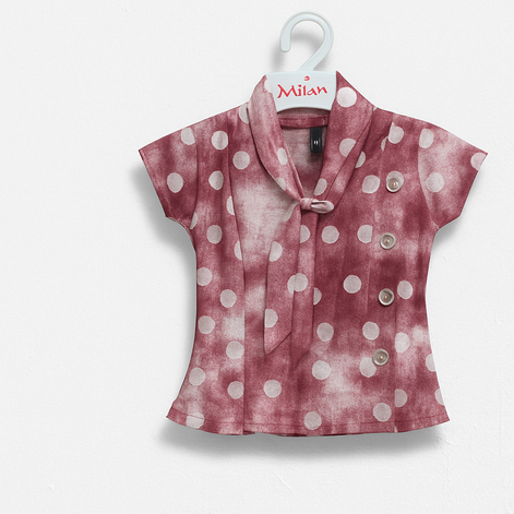 FLOK DOTS GIRLS TOP