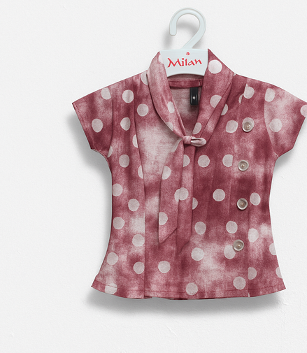 FLOK DOTS GIRLS TOP