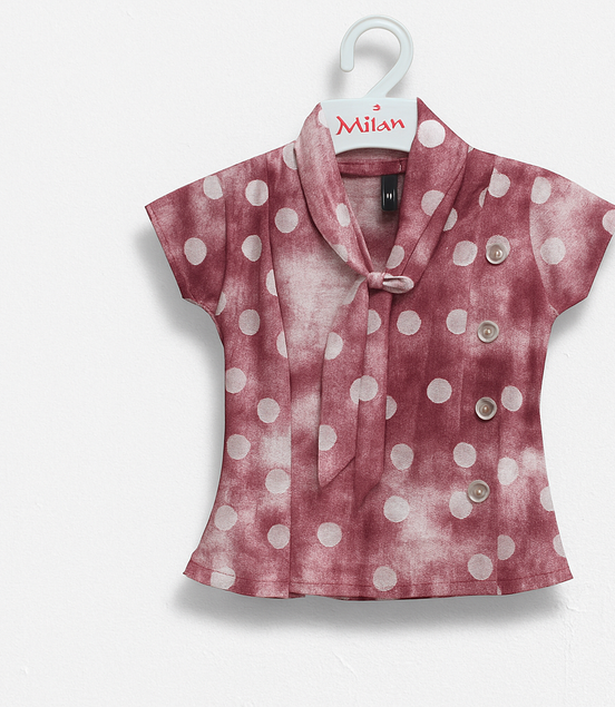 FLOK DOTS GIRLS TOP