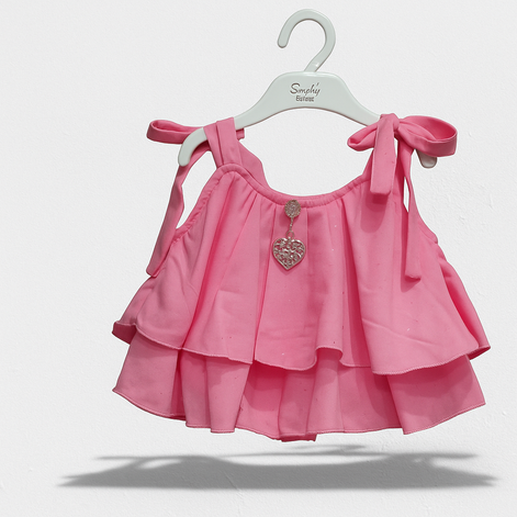 PINK TWINKLE GIRLS TOP