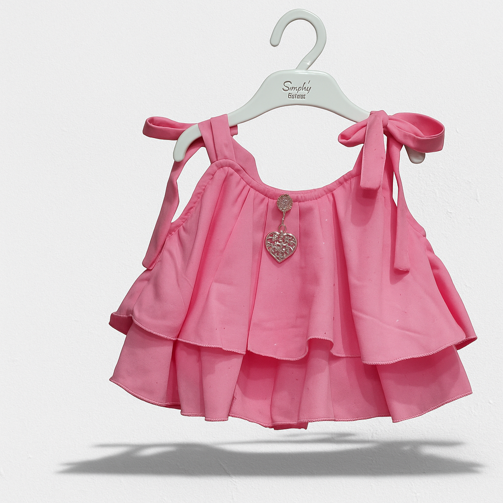 PINK TWINKLE GIRLS TOP