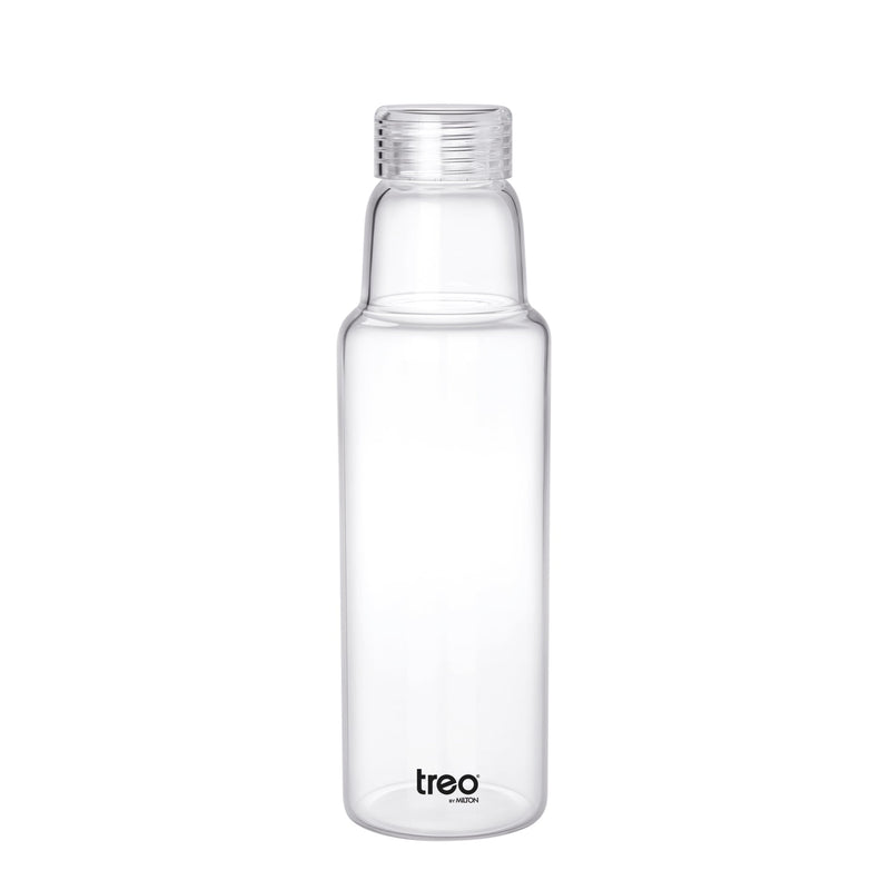 Treo by Milton Clarisma Borosilicate Glass Bottle — side view