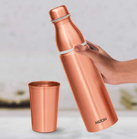 Milton Copper Combo Pure Copper Water Bottle 1000ml — front view