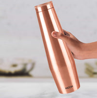 Milton Copper Crown Pure Copper Water Bottle 1100ml — back view
