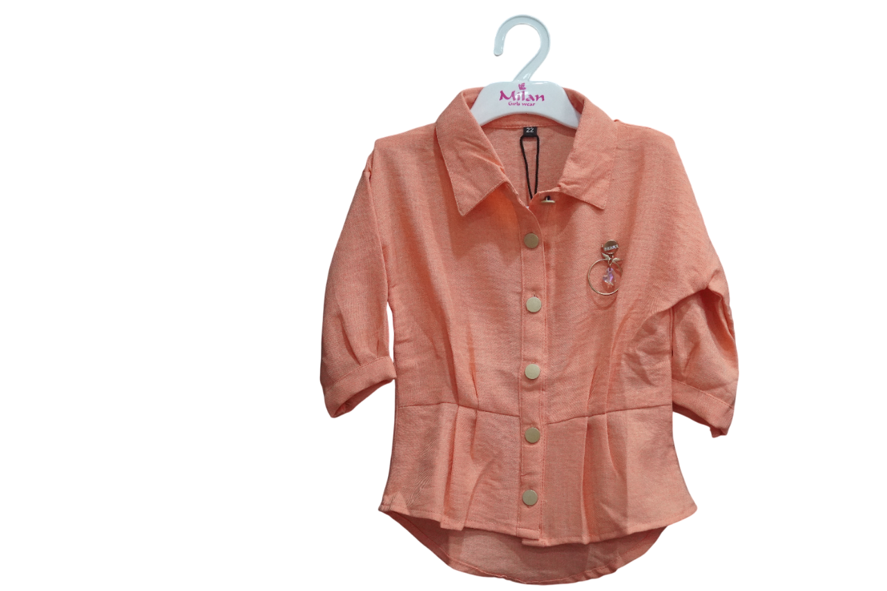 BLUE  SEEFFON GIRLS TOP