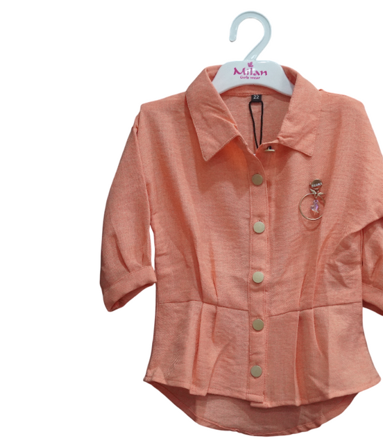 BLUE  SEEFFON GIRLS TOP