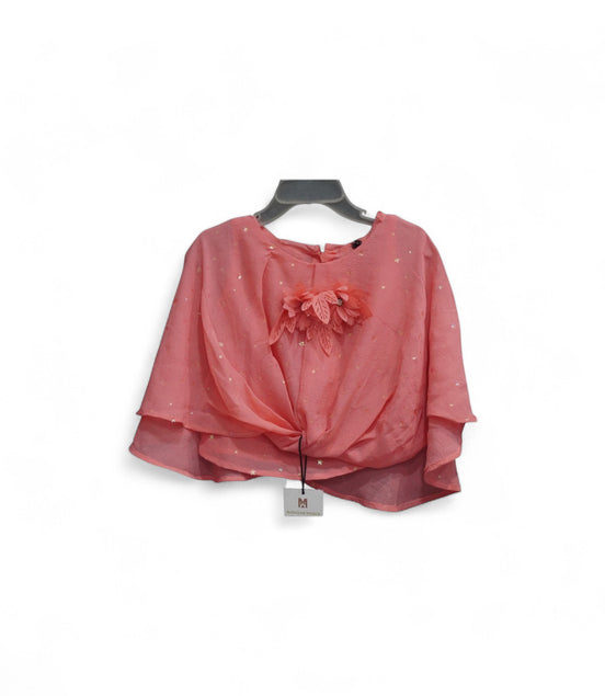 PINK STAR GIRLS TOP