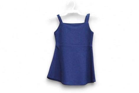 N. BLUE RIB GIRLS TOP