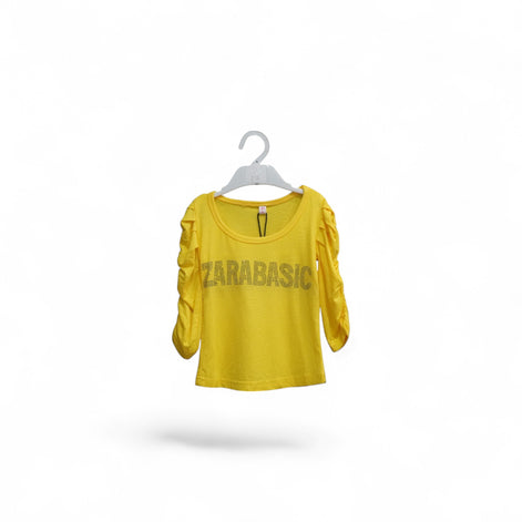 SOFTY YELLOW GIRL TOP