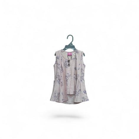 PEACH LEAF GIRLS TOP
