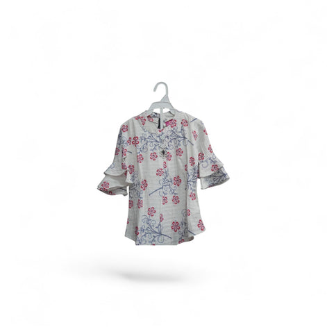 FLOWERS GIRLS TOP