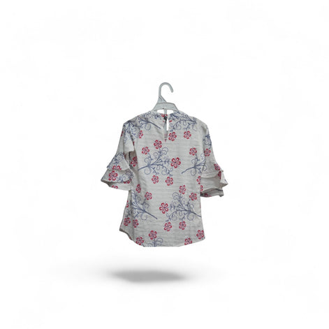 FLOWERS GIRLS TOP
