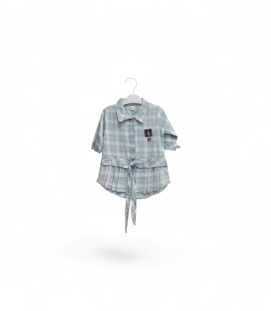SKY BLUE GIRLS TOP