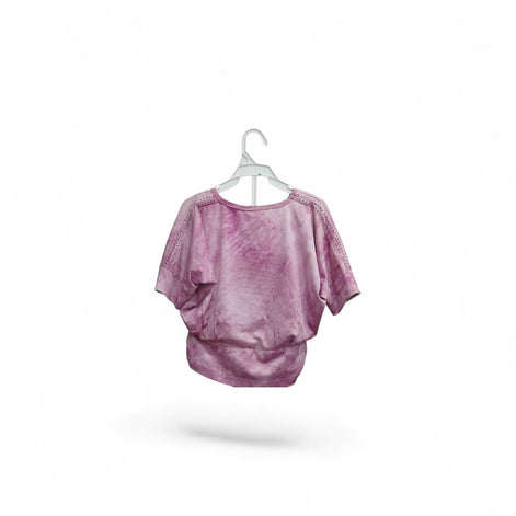 SILKY FLOWERS GIRLS TOP