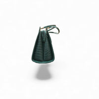 Midnight Blue Structured Handbag — angle