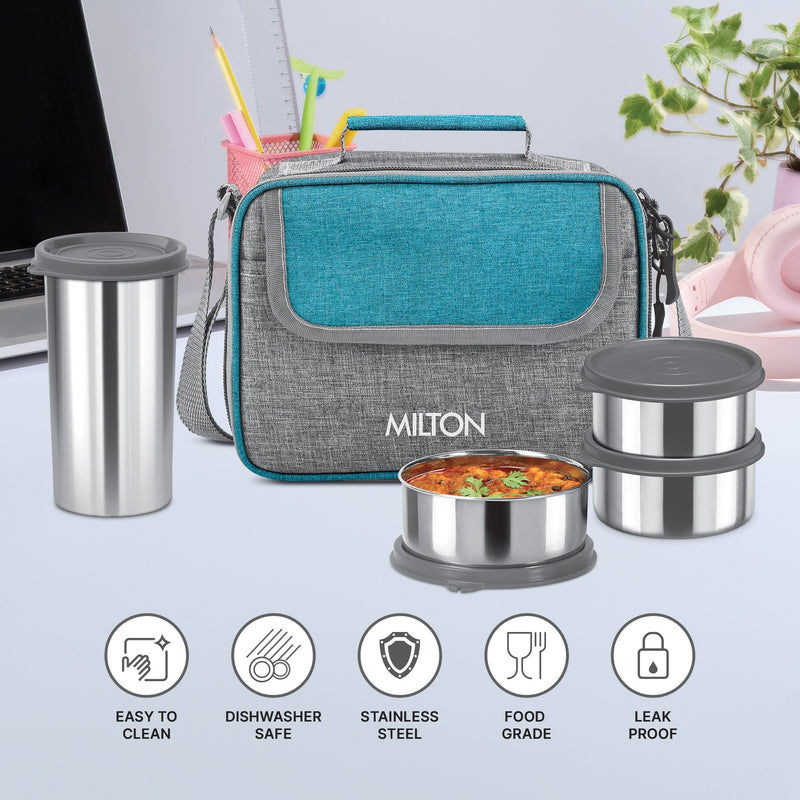 Milton Daily Meal Lunchbox — back view