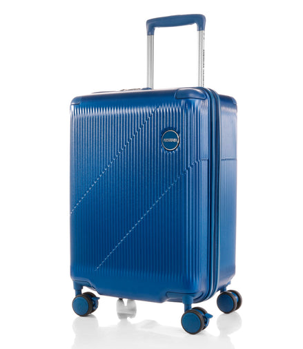 American Tourister Alcove Hardside Spinner Trolley Blue