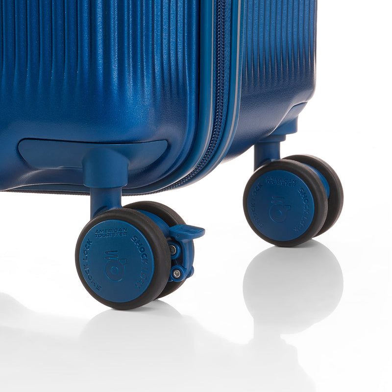 American Tourister Alcove Hardside Spinner Trolley Blue