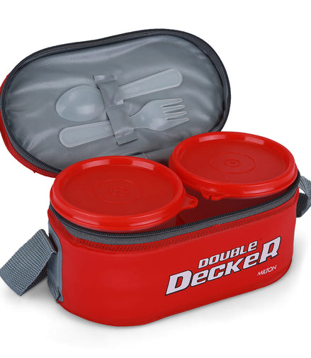 Milton Double Decker Plastic Lunch Box