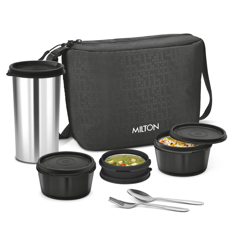 Milton Essen Insulated Lunchbox — side view