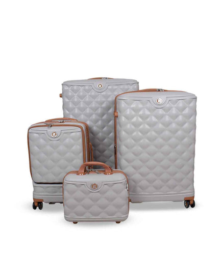 IT Luggage Indulging Hard Trolley — Grey (Set of 4)