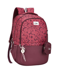 Genie Eleanor 40L Laptop Backpack With Raincover - Rust