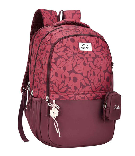Genie Eleanor 40L Laptop Backpack With Raincover - Rust