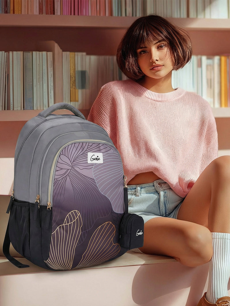 Genie Emberlit 36L School Backpack Black — view 6
