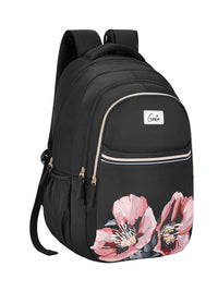 Genie Evepetal 36L Laptop Backpack With Raincover - Black