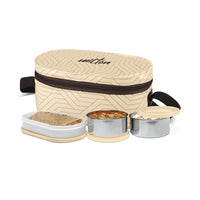 Milton Executive Prime Lunchbox — Beige with container