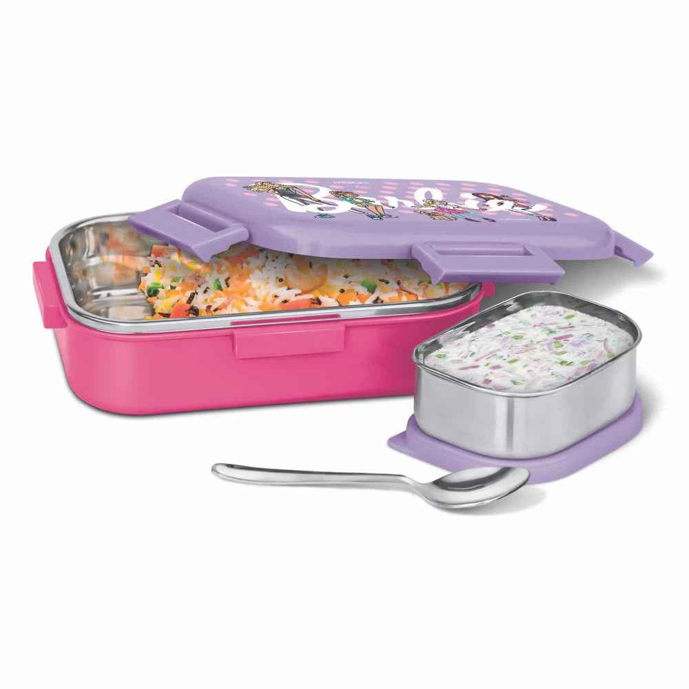 Milton Flatmate Barbie Kids Lunchbox 700ml
