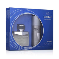 Skinn by Titan Raw Coffret for Men (EDP + Deo Gift Set)