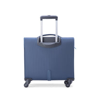 American Tourister Norton 28L polyester rolling tote Navy — side profile