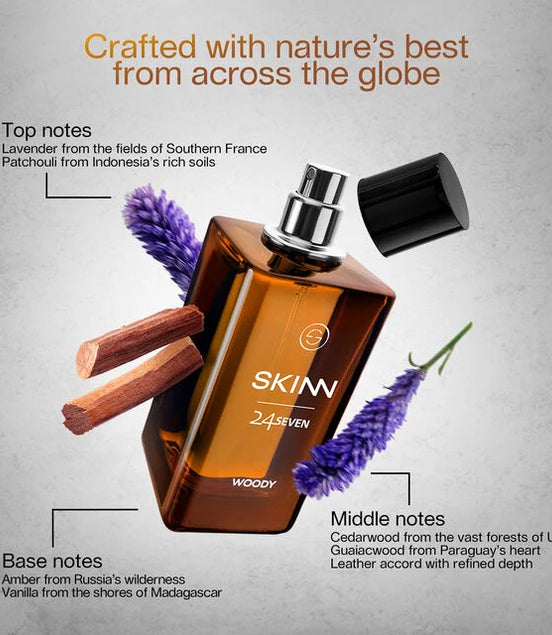 Skinn 24Seven Woody Eau De Parfum For Him