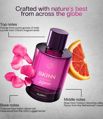 Skinn 24Seven Floral Eau de Parfum for Women
