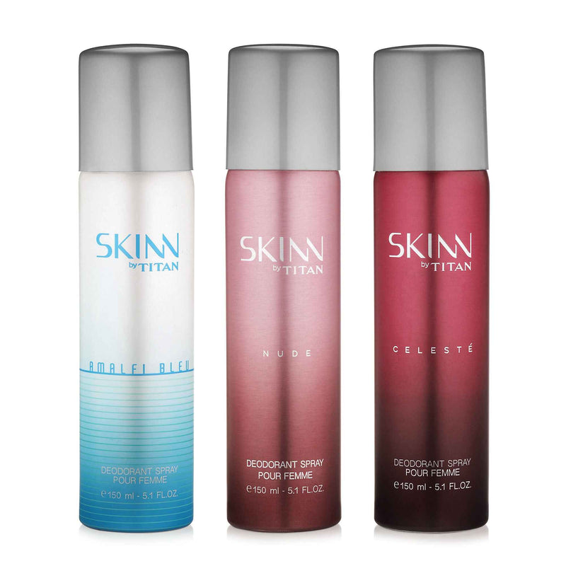 Skinn Premium Deo Bundle (Pack of 3) for Women