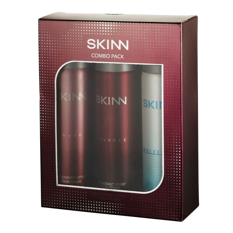 Skinn Premium Deo Bundle (Pack of 3) for Women