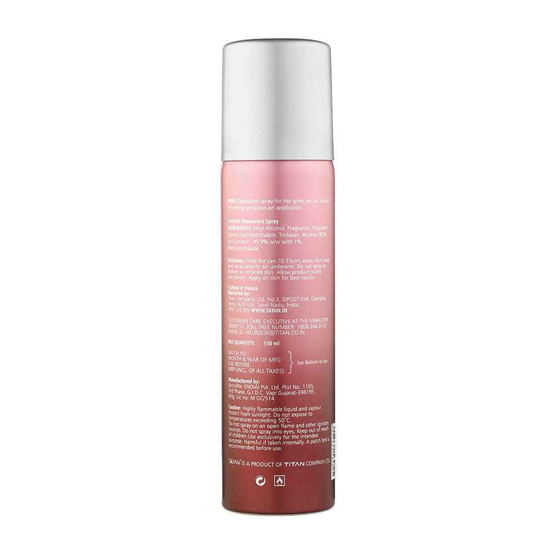 Skinn Nude Deodorant Spray for Women — 150 ml