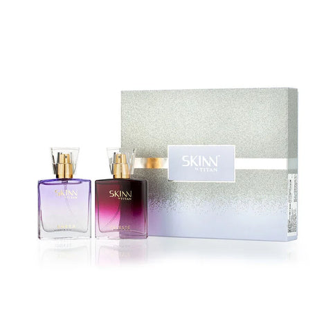 SKINN by Titan Women Celeste & Sheer Miniature EDP Gift Set - 25 ml Each