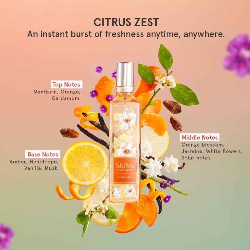 Skinn Body Mist Citrus Zest for Women