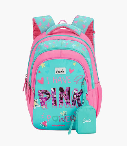 Genie Pinkpower School Bag - image 1 of 6 - Backpack
