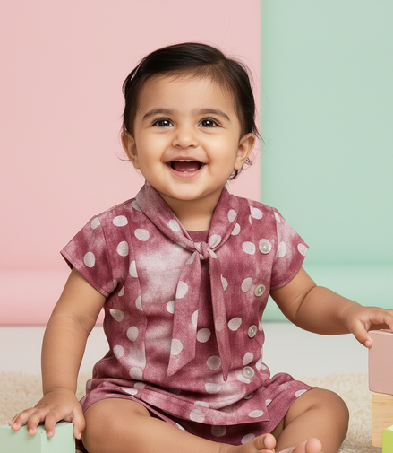 FLOK DOTS GIRLS TOP