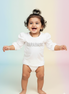White Softy Girls Top