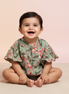GREEN BOLD FLOWER TOP