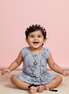 PEACH LEAF GIRLS TOP