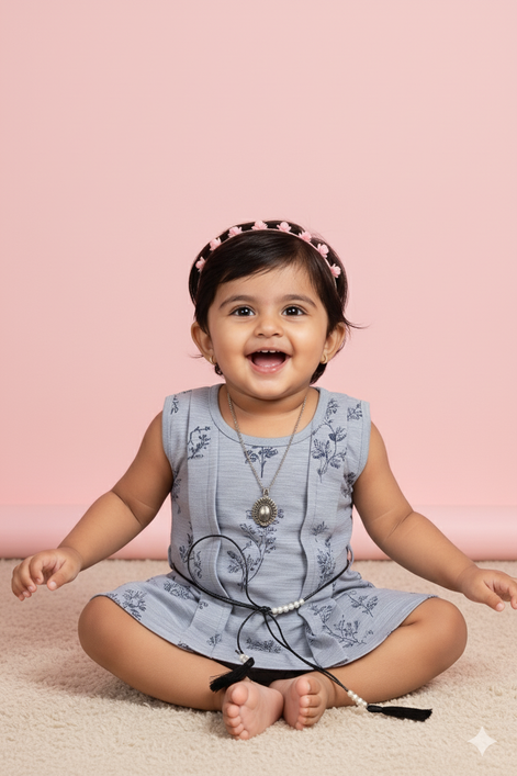 PEACH LEAF GIRLS TOP