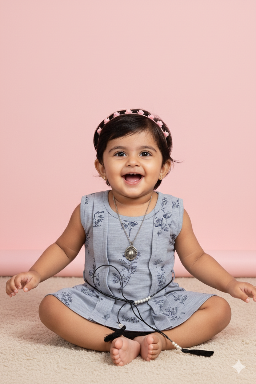 PEACH LEAF GIRLS TOP