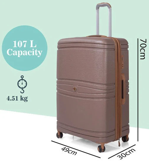 IT Luggage Quintessential Brownie Trolley Bag